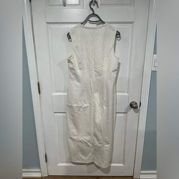 abercrombie and fitch the A&F mara vest midi dress | size large - Picture 3 of 5